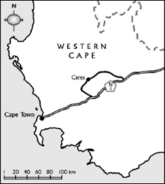 Location maps of Ceres