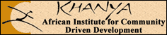 Khanya-African Institute for Community-Driven Development